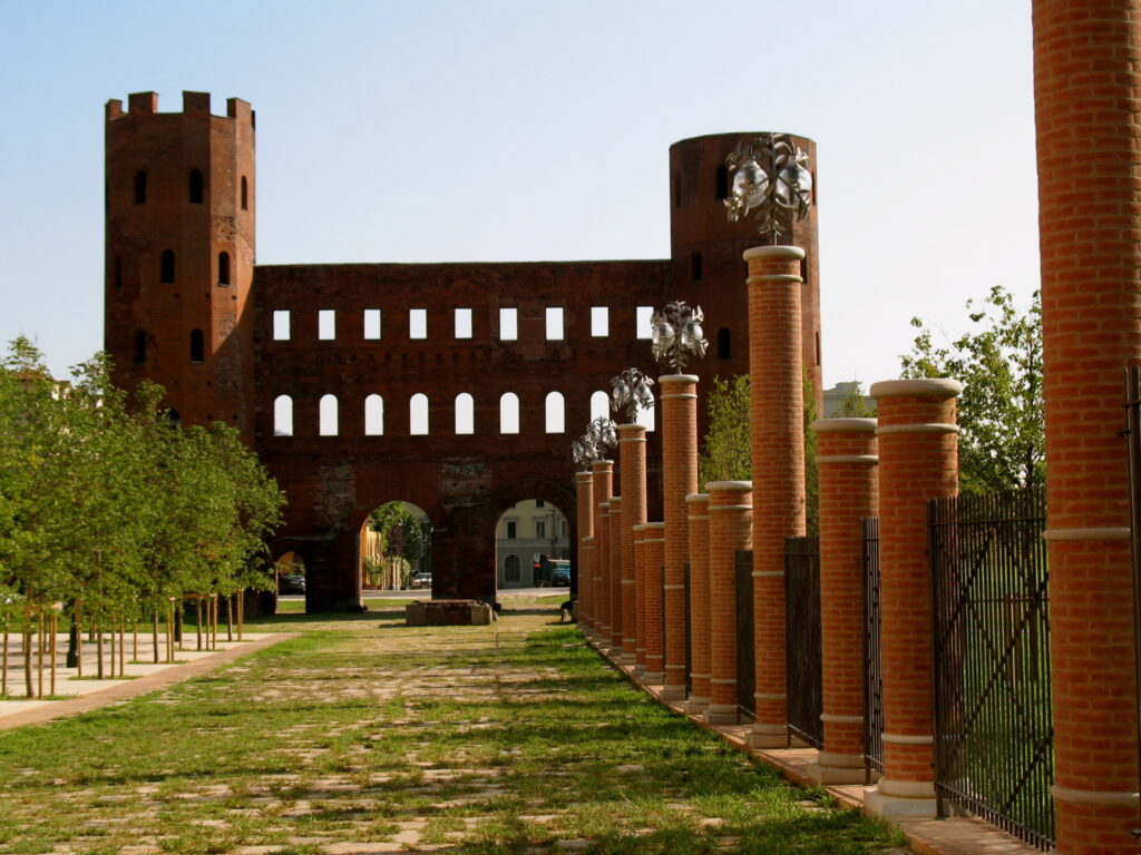 porta palatina, parco archeologico