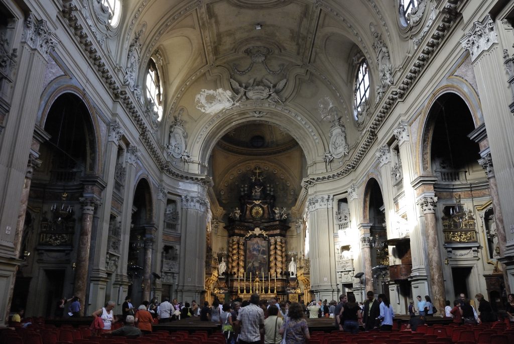 chiesa san filippo neri, arte torino